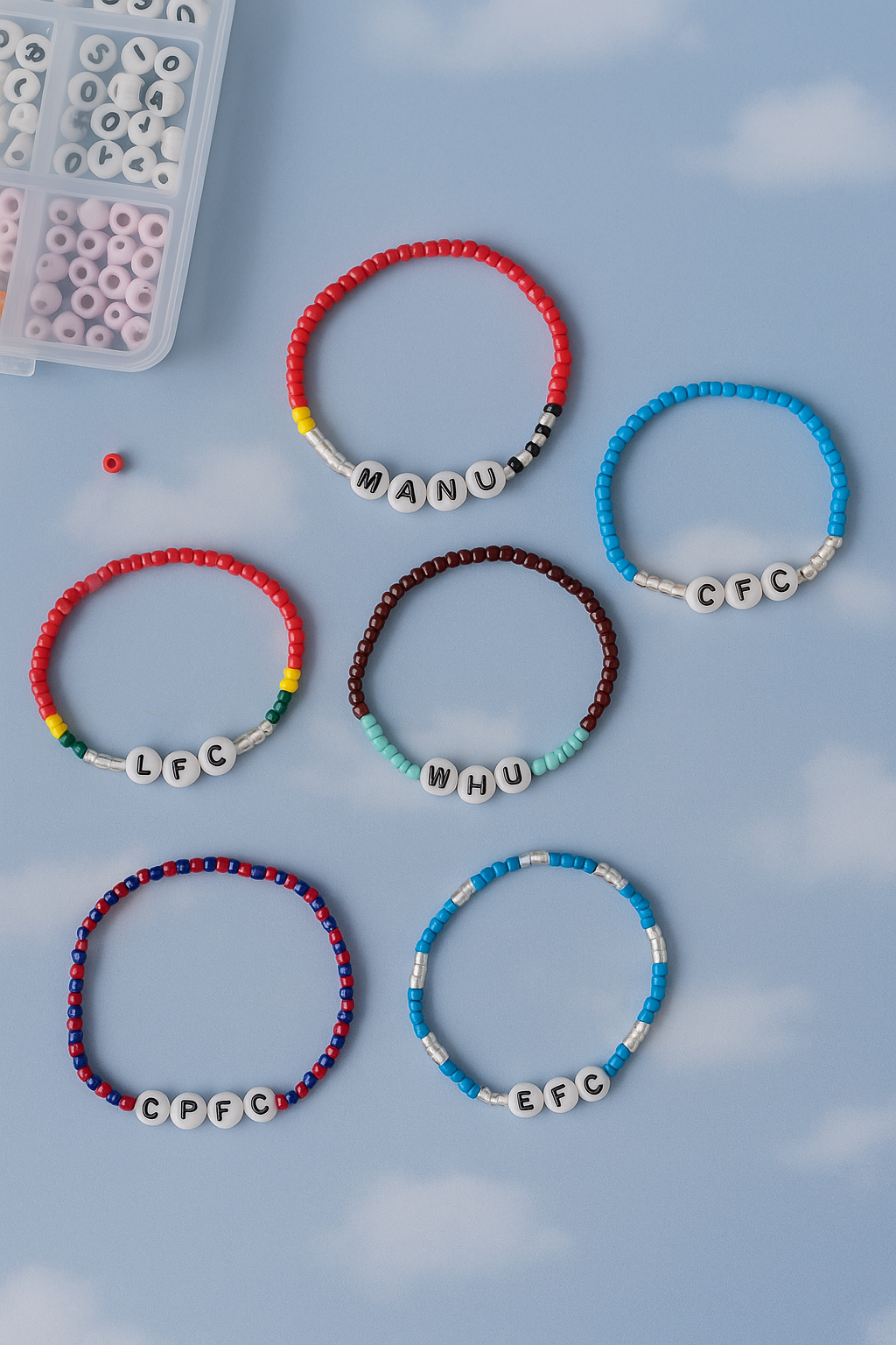 Football Team Bracelets – Show Your Colours!
