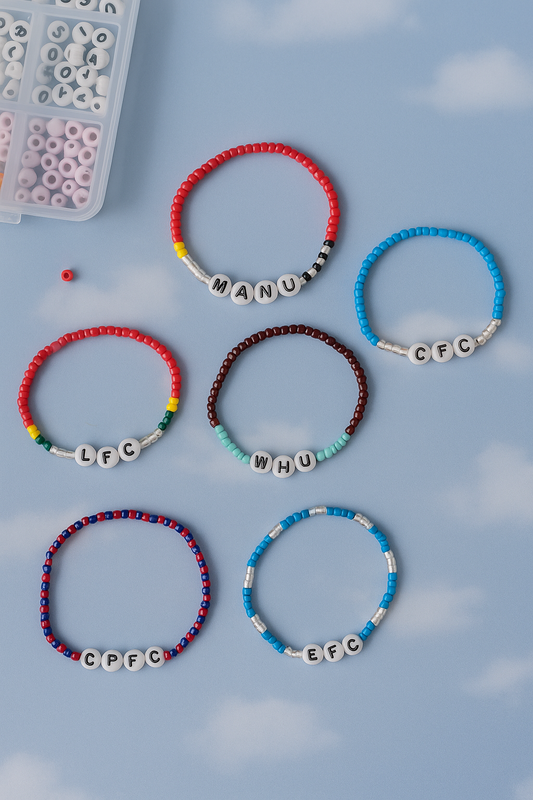 Football Team Bracelets – Show Your Colours!